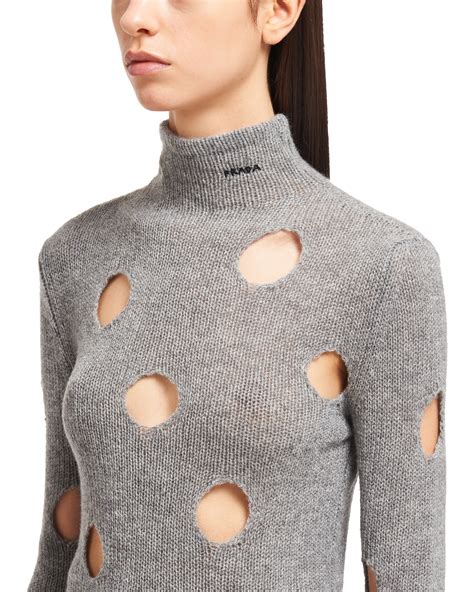 prada turtleneck sweater|prada cardigans for women.